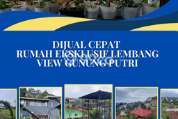 Hunian Cantik Minimalis Lb 300m2 di Lembang, Bandung Barat Hunian Cantik Minimalis Lb 300m2 di Lembang, Bandung Barat