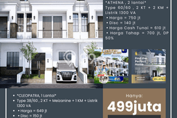 Rumah Minimalis LB/LT 38m2/60m2 Dijual di Cihanjuang, Bandung Rumah Minimalis LB/LT 38m2/60m2 Dijual di Cihanjuang, Bandung