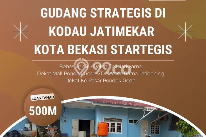 Gudang Bagus Dijual di Jati Mekar Bekasi Strategis Cocok untuk Kembangkan Bisnis Gudang Bagus Dijual di Jati Mekar Bekasi Strategis Cocok untuk Kembangkan Bisnis