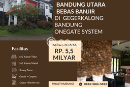Rumah Elit LB 450m2 Siap Huni Desain Elegan di Geger Kalong, Bandung Rumah Elit LB 450m2 Siap Huni Desain Elegan di Geger Kalong, Bandung