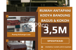 Rumah Eksklusif Siap Huni LT 217m2 di Antapani, Bandung Rumah Eksklusif Siap Huni LT 217m2 di Antapani, Bandung
