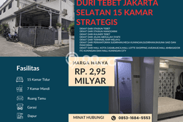 Unit Kost Dijual di Jakarta Selatan Spesifikasi 15 Kamar Tidur dan Area Strategis Unit Kost Dijual di Jakarta Selatan Spesifikasi 15 Kamar Tidur dan Area Strategis