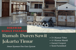 Siap Huni Hunian Elit 4 Kamar di Duren Sawit Dekat ke Mana Saja Siap Huni Hunian Elit 4 Kamar di Duren Sawit Dekat ke Mana Saja