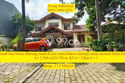 For Sale! Premium House LT 2500m2 Desain Modern di Jatiwarna For Sale! Premium House LT 2500m2 Desain Modern di Jatiwarna