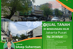 Lahan Dijual Lokasi Strategis di Jakarta Pusat dengan Luas 462m2 Lahan Dijual Lokasi Strategis di Jakarta Pusat dengan Luas 462m2