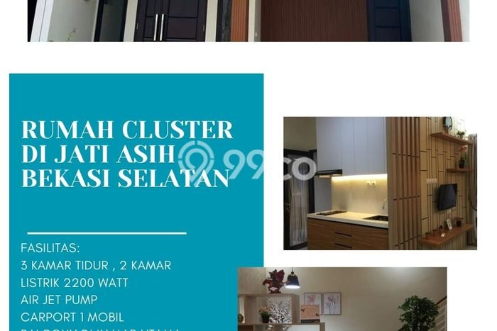 Rumah Modern 3 KT di Jati Asih Bekasi Unfurnished Rumah Modern 3 KT di Jati Asih Bekasi Unfurnished