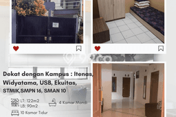 Rumah Kost untuk Dijual di Cibeunying Kidul dengan 10 KT, 4 KM, Luas 90m2 Rumah Kost untuk Dijual di Cibeunying Kidul dengan 10 KT, 4 KM, Luas 90m2