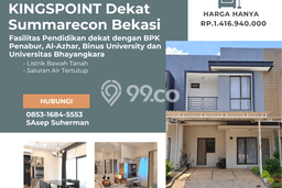 Rumah Modern 4 KT di Summarecon Bekasi Bekasi Unfurnished Rumah Modern 4 KT di Summarecon Bekasi Bekasi Unfurnished