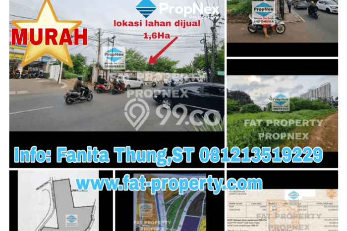 Lahan Strategis di Pesanggrahan Dijual dengan Luas 16094m2 Lahan Strategis di Pesanggrahan Dijual dengan Luas 16094m2