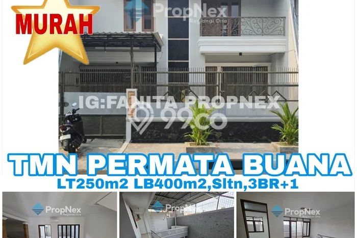Rumah Disewakan Jakarta Barat LT 250m2 LB 400m2 Kawasan Permata Buana Rumah Disewakan Jakarta Barat LT 250m2 LB 400m2 Kawasan Permata Buana