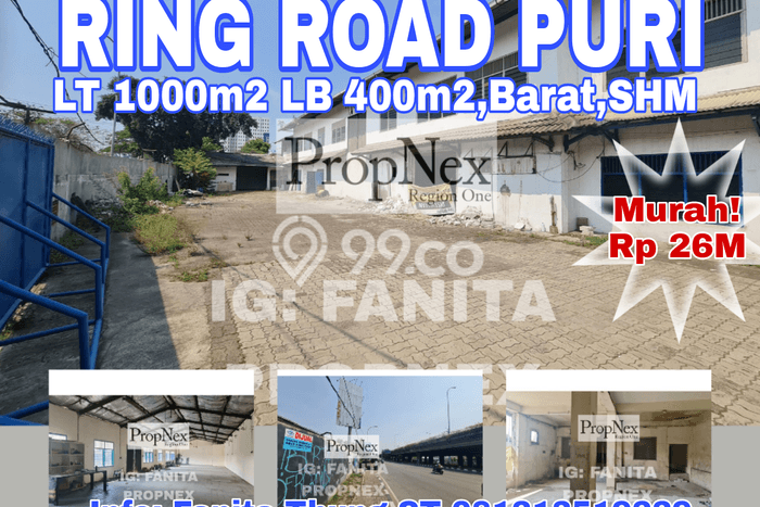 AREA KOMERSIAL! Komersial Kawasan Cengkareng, Luas 400m², Posisi Strategis AREA KOMERSIAL! Komersial Kawasan Cengkareng, Luas 400m², Posisi Strategis