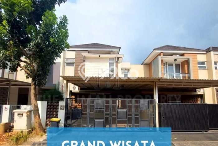 Ready to Use! Luxury House LT 160m2 Desain Elegan di Grand Wisata Ready to Use! Luxury House LT 160m2 Desain Elegan di Grand Wisata