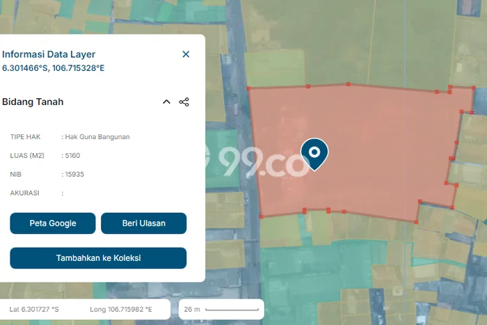 Kavling Tanah Dijual di Ciputat Tangerang Selatan Spesifikasi 5160m2 Kavling Tanah Dijual di Ciputat Tangerang Selatan Spesifikasi 5160m2