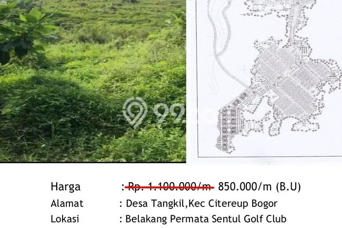 Tanah Dijual Area Strategis di Sentul City Bogor 1e+06m2 Tanah Dijual Area Strategis di Sentul City Bogor 1e+06m2