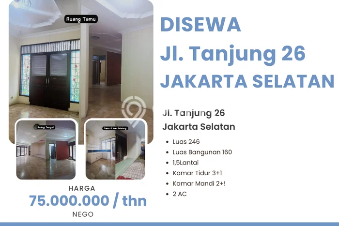 Sewa cepat rumah minimalis lokasi strategis 3 Kamar di Jagakarsa, Jakarta Selatan Sewa cepat rumah minimalis lokasi strategis 3 Kamar di Jagakarsa, Jakarta Selatan