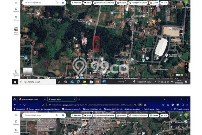 Tanah Kavling untuk Dijual di Tigaraksa Tangerang 1920m2 Tanah Kavling untuk Dijual di Tigaraksa Tangerang 1920m2