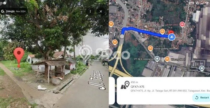 Tanah Kavling untuk Dijual di Balaraja Tangerang 608m2 Tanah Kavling untuk Dijual di Balaraja Tangerang 608m2