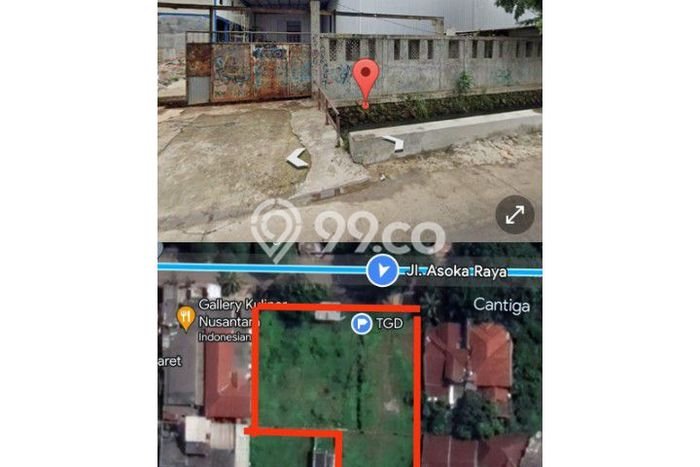 Gudang Lokasi Premium di Joglo, Luas 1100m², Jalan Utama Gudang Lokasi Premium di Joglo, Luas 1100m², Jalan Utama