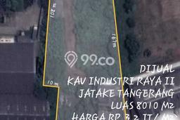 Tanah Dijual Area Strategis di Jatake Tangerang 8010m2 Tanah Dijual Area Strategis di Jatake Tangerang 8010m2