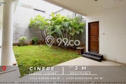 Rumah Strategis Cinere, Depok, LT 300m² LB 360m² Rumah Strategis Cinere, Depok, LT 300m² LB 360m²