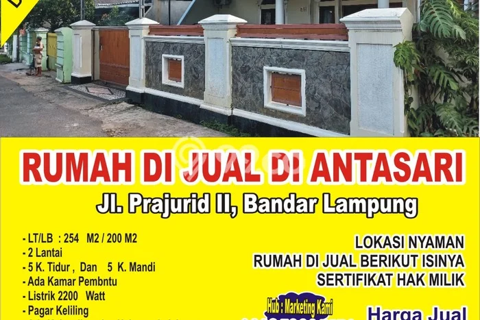 Dijual Cepat Rumah Bagus Siap Huni LB 200m2 di Tanjung Karang Timur, Bandar Lampung Dijual Cepat Rumah Bagus Siap Huni LB 200m2 di Tanjung Karang Timur, Bandar Lampung