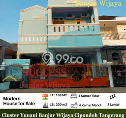 Rumah 4 Kamar di Pinggir Kota Banjar Wijaya, Tangerang - Harga Menarik Rumah 4 Kamar di Pinggir Kota Banjar Wijaya, Tangerang - Harga Menarik