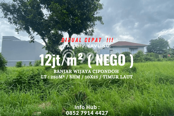 Dijual Tanah Lokasi Banjar Wijaya, Tangerang Seluas 250m2 Dijual Tanah Lokasi Banjar Wijaya, Tangerang Seluas 250m2
