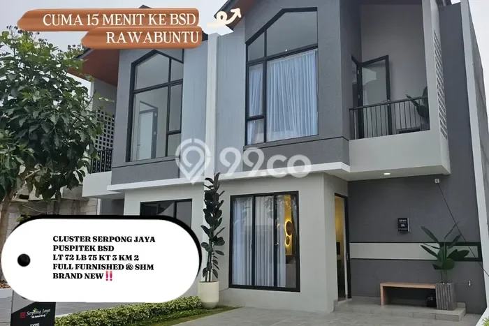 Rumah Modern Minimalis 3 KT Bisa Langsung Pindah di Serpong Rumah Modern Minimalis 3 KT Bisa Langsung Pindah di Serpong