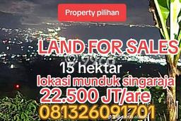 Lahan Dijual Lokasi Strategis di Buleleng dengan Luas 150000m2 Lahan Dijual Lokasi Strategis di Buleleng dengan Luas 150000m2