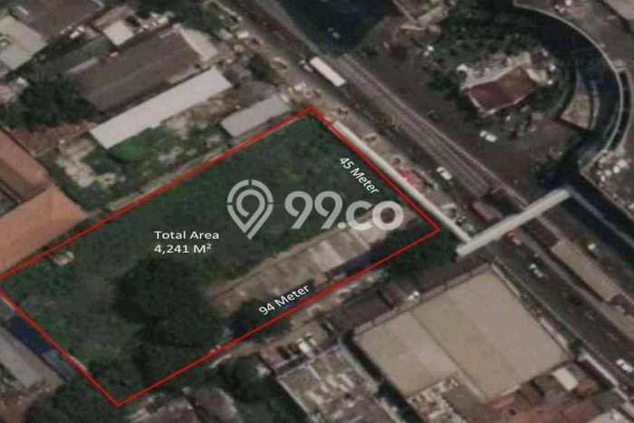 Tanah di Senen, Jakarta Pusat Luas 4241m2 Dijual Segera Tanah di Senen, Jakarta Pusat Luas 4241m2 Dijual Segera