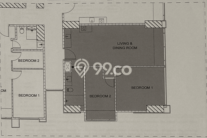 Disewakan Apartemen di Cikarang Selatan, 1 KM, Luas 89m², Akses Cikarang Selatan, Bekasi, Bekasi Disewakan Apartemen di Cikarang Selatan, 1 KM, Luas 89m², Akses Cikarang Selatan, Bekasi, Bekasi