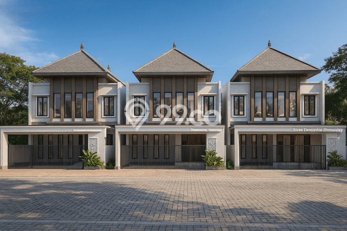Vila Nyaman di Ngaglik, Ukuran 127m2m², View Menarik di area Vila Nyaman di Ngaglik, Ukuran 127m2m², View Menarik di area