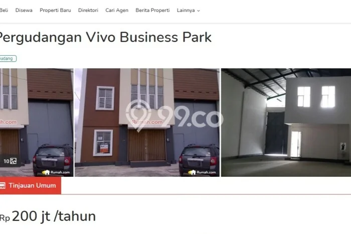 Unit Gudang Dijual di Tangerang LT 300m2 & LB 360m2 Unit Gudang Dijual di Tangerang LT 300m2 & LB 360m2