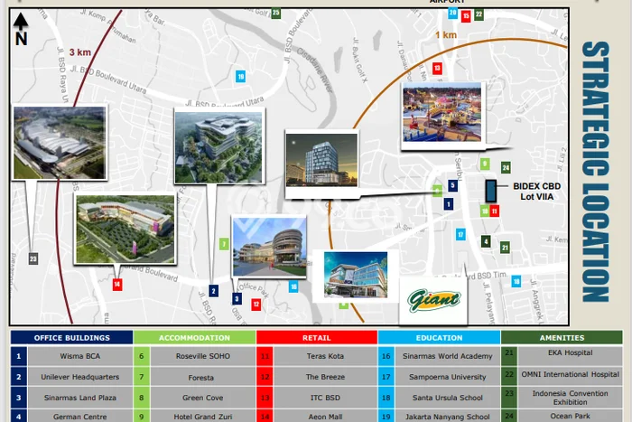 Unit Kantor Paling Strategis di Serpong Tangerang Selatan dengan LB 1783m2 Unit Kantor Paling Strategis di Serpong Tangerang Selatan dengan LB 1783m2