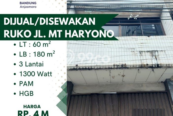 Dijual Ruko di Semarang Tengah Semarang LT 60m2 / LB 180m2 Dijual Ruko di Semarang Tengah Semarang LT 60m2 / LB 180m2