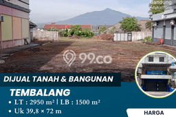 Untuk Dijual Komersial di Tembalang Semarang LT 2950m2 / LB 1500m2 Untuk Dijual Komersial di Tembalang Semarang LT 2950m2 / LB 1500m2