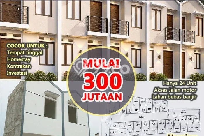 Rumah Budget Terbaik Siap Huni Area Kramat Jati LT 12m2 Rumah Budget Terbaik Siap Huni Area Kramat Jati LT 12m2
