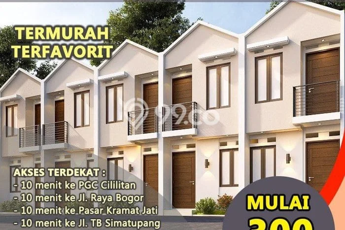 Rumah Budget Terbaik Siap Huni Area Kramat Jati LT 12m2 Rumah Budget Terbaik Siap Huni Area Kramat Jati LT 12m2