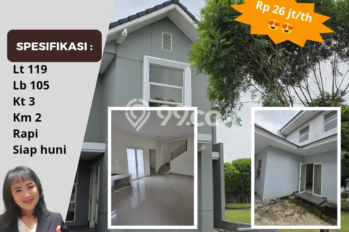 Rumah Disewakan Tangerang LT 119m2 LB 105m2 Kawasan Suvarna Sutera Rumah Disewakan Tangerang LT 119m2 LB 105m2 Kawasan Suvarna Sutera