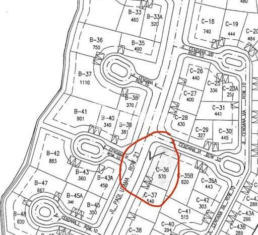 Tanah Komersial Dijual di Cikupa Tangerang 570m2 Tanah Komersial Dijual di Cikupa Tangerang 570m2