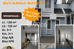 Rumah Minimalis 3 KT di Suvarna Sutera Tangerang Unfurnished Rumah Minimalis 3 KT di Suvarna Sutera Tangerang Unfurnished