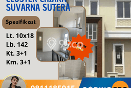 Jual Murah Banget Cluster Chiara Lt. 180 Suvarna Sutera Tangerang Jual Murah Banget Cluster Chiara Lt. 180 Suvarna Sutera Tangerang