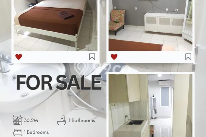 Apartemen Minimalis untuk Dijual di Sentul City Dengan Spesifikasi 1 KT & 1 KM Apartemen Minimalis untuk Dijual di Sentul City Dengan Spesifikasi 1 KT & 1 KM