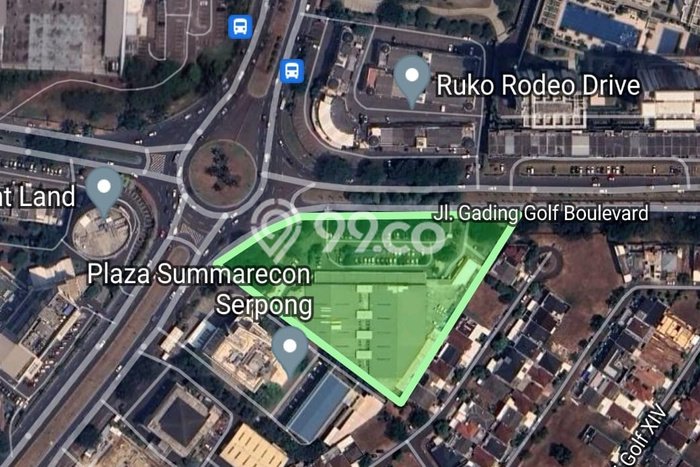 Komersial di Gading Serpong, Luas 14408m², Lokasi Strategis, Jalan Utama Komersial di Gading Serpong, Luas 14408m², Lokasi Strategis, Jalan Utama