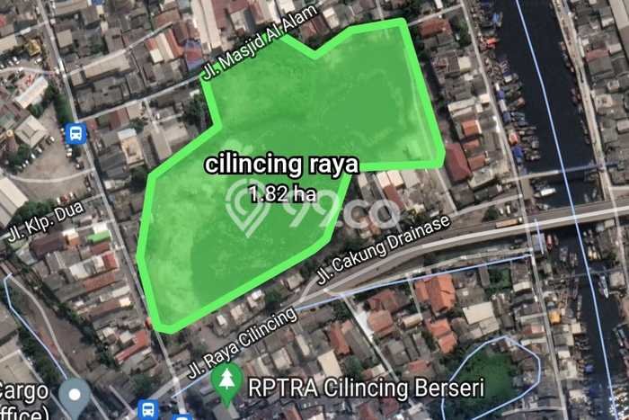 Tanah untuk Dijual Lokasi Cilincing, Jakarta Utara Luas 19214m2 SHM Tanah untuk Dijual Lokasi Cilincing, Jakarta Utara Luas 19214m2 SHM