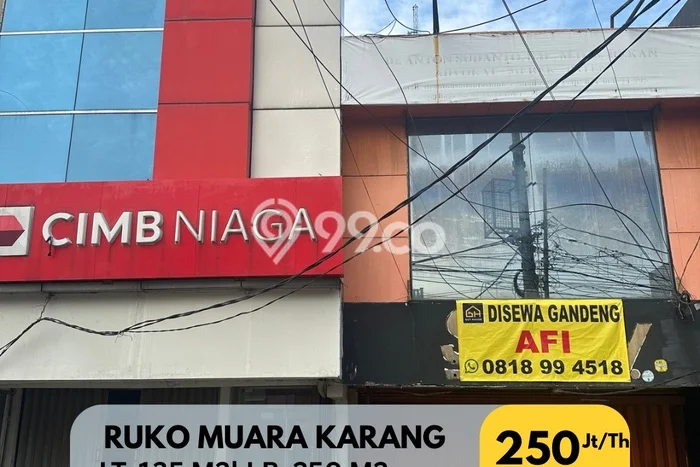 Ruko untuk Disewa di Pusat Jakarta Utara Luas Bangunan 250m2 Ruko untuk Disewa di Pusat Jakarta Utara Luas Bangunan 250m2