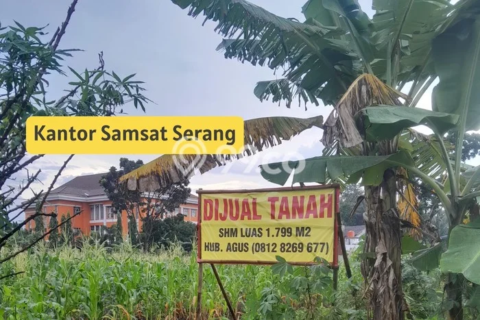 Lahan Strategis di Cipocok Jaya Dijual dengan Luas 1799m2 Lahan Strategis di Cipocok Jaya Dijual dengan Luas 1799m2