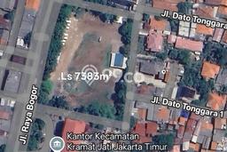 Tanah Strategis Dijual di Kramat Jati Jakarta Timur 7383m2 Tanah Strategis Dijual di Kramat Jati Jakarta Timur 7383m2