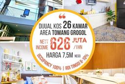 Rumah Kost Dijual di Tomang Jakarta Barat Luas 375m2 Rumah Kost Dijual di Tomang Jakarta Barat Luas 375m2