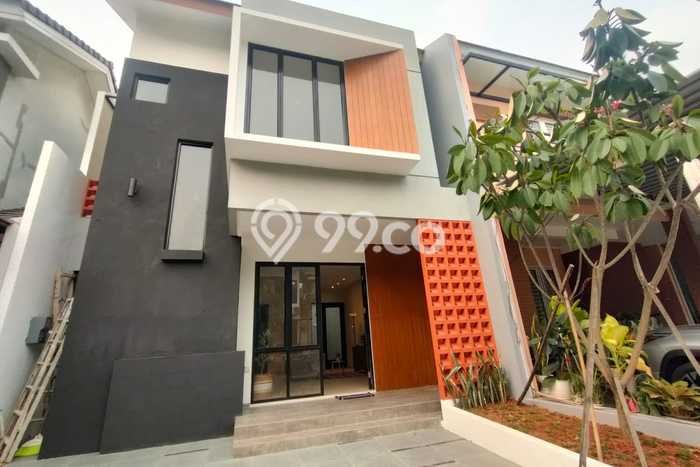 Rumah Minimalis 4 KT LT 98m2 di BSD Nusaloka Rumah Minimalis 4 KT LT 98m2 di BSD Nusaloka